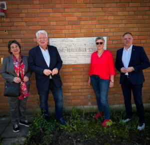 Grundsteinlegung bei der Karl-Brauckmann-Schule