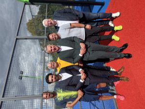 Landesrat Takis besucht Padelverein Unna in Kamen – Starker Impuls für gelebte Inklusion im Sport