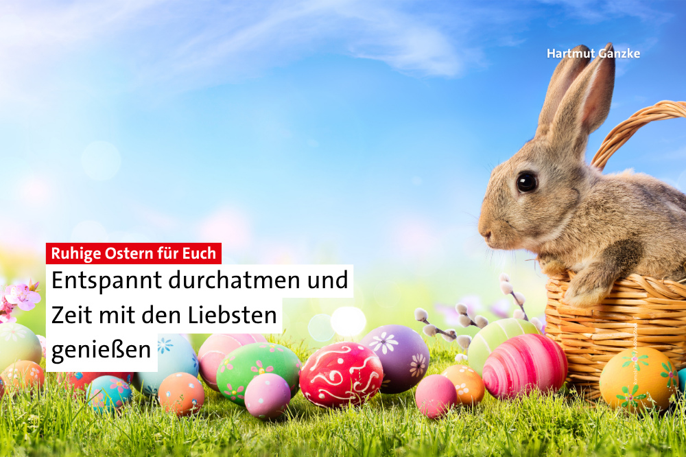 Frohe und erholsame Ostern